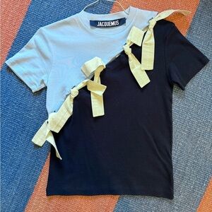Jacquemus T-shirt with Bow Ties